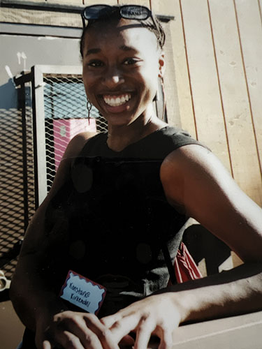 Smiling Konstance Kirkendoll